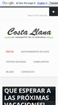 Mobile Screenshot of costallana.com