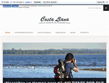 Tablet Screenshot of costallana.com